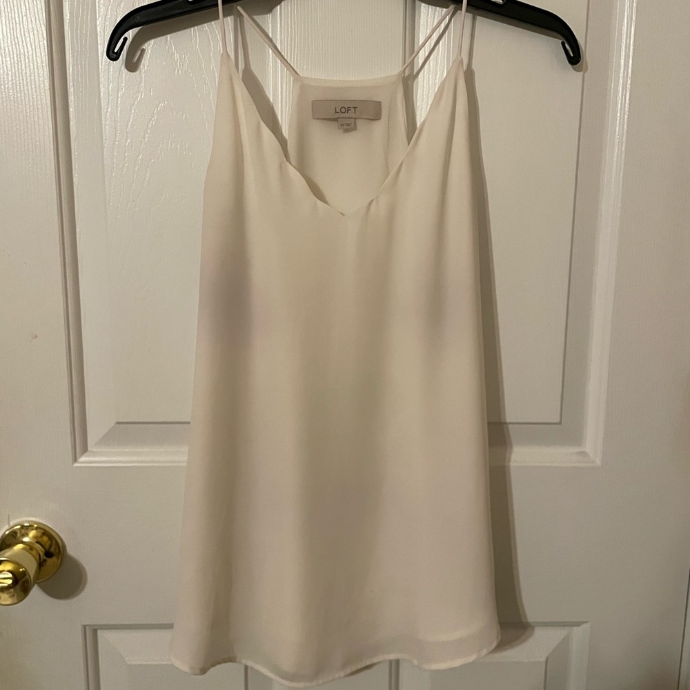 Loft Scalloped Tank
